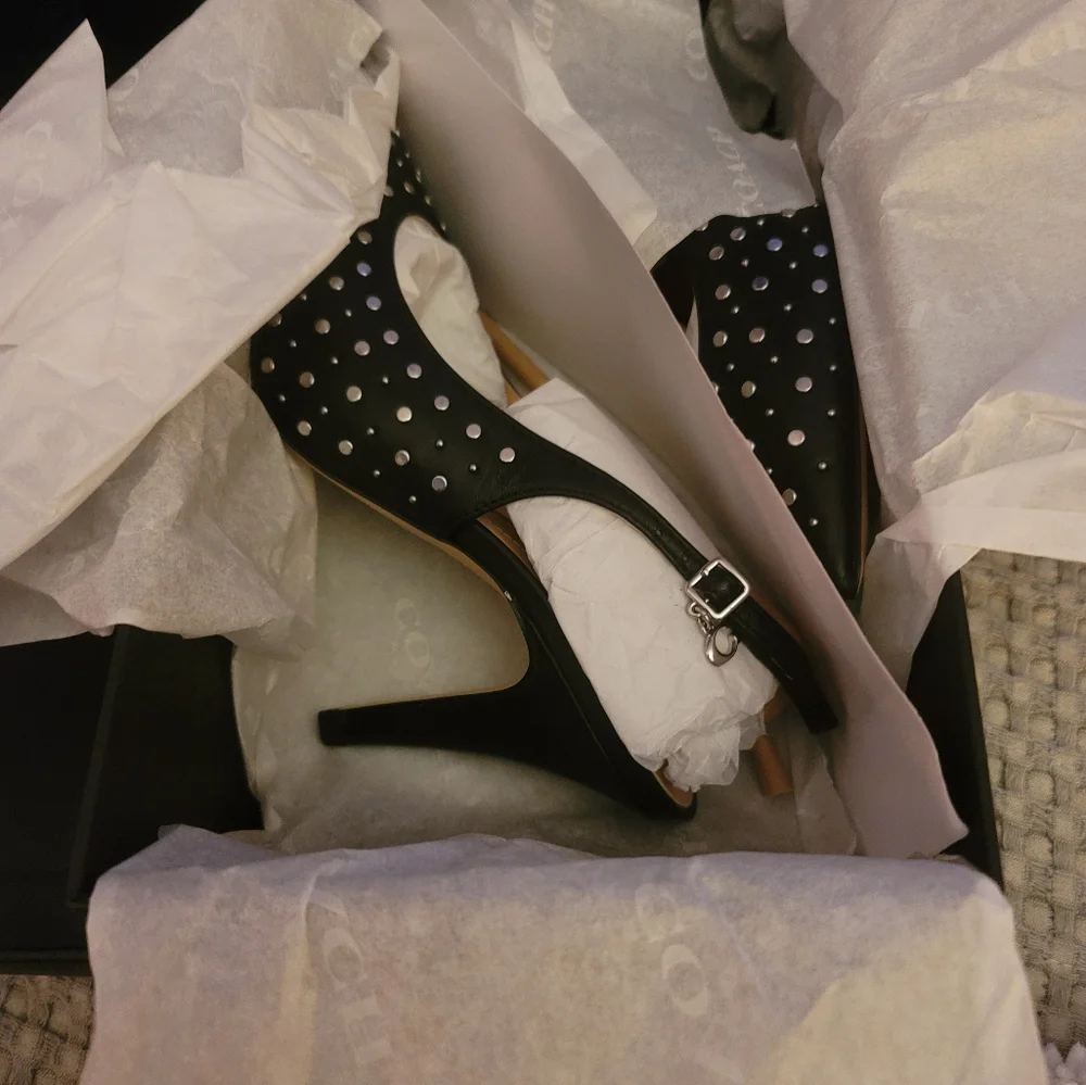 Coach Sophie Leather Stud/ BNIB - Picture 4 of 6